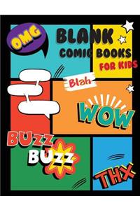Blank Comic Book For Kids