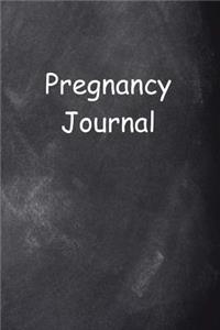 Pregnancy Journal Chalkboard Design