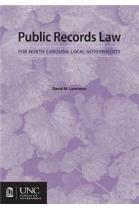 Public Records Law for North Carolina Local Governments