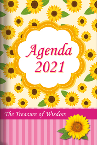 The Treasure of Wisdom - 2021 Daily Agenda - Sunflowers