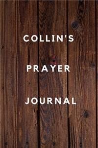 Collin's Prayer Journal