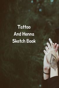Tattoo and Henna Sketch Book