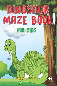 Dinosaur Maze Book for Kids