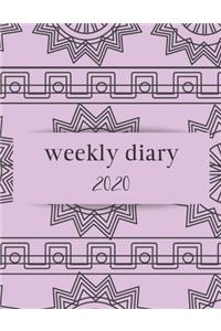 Weekly Diary 2020