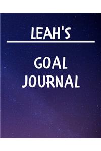 Leah's Goal Journal