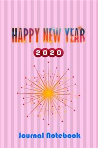 Happy New Year 2020 journal notebook