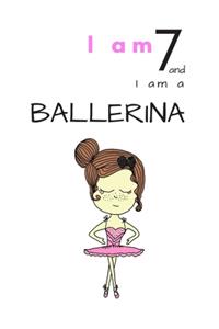 I am 7 and I am a Ballerina