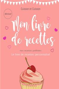 Mon livre de recettes