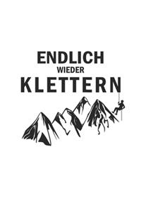 Endlich wieder Klettern