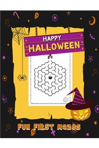 Happy Halloween Fun First Mazes