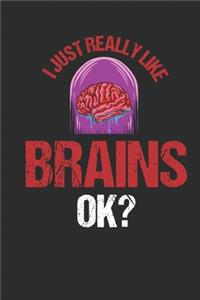 I just really like Brains Ok? Notebook