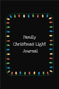 Family Christmas Light Journal