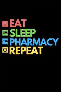 Eat Sleep Pharmacy Repeat