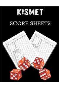 Kismet Score Sheets