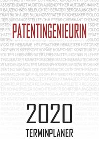 Patentingenieurin - 2020 Terminplaner