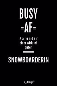 Kalender 2020 für Snowboarder / Snowboarderin
