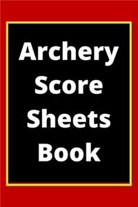 Archery Score Sheets Book