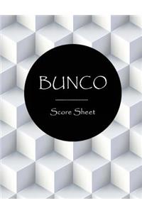 Bunco Score Sheet