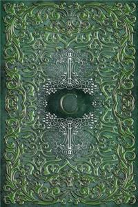 Monogram C Any Day Planner Notebook