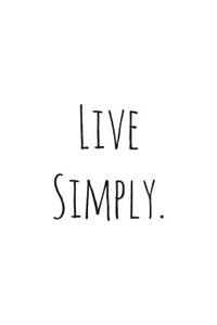 Live Simply
