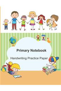 Primary Notebook Handwriting Practice Paper