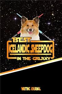 Best Icelandic Sheepdog in the Galaxy Writing Journal