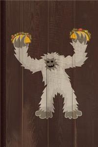 Bigfoot Loves Tacos Journal Notebook