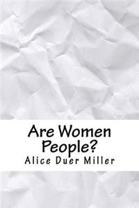 Are Women People?