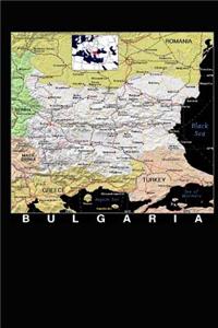 Modern Day Color Map of Bulgaria Journal