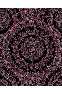 Journal Notebook Flower Mandala Pattern 10