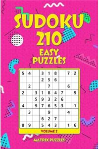 SUDOKU 210 Easy Puzzles