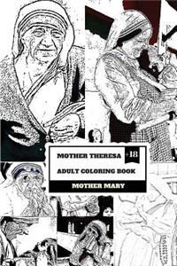 Mother Theresa Adult Coloring Book