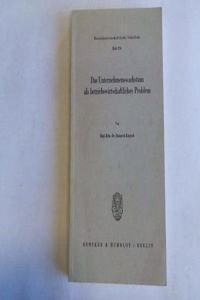 Das Unternehmenswachstum ALS Betriebswirtschaftliches Problem