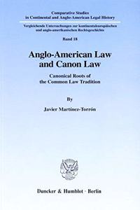 Anglo-American Law and Canon Law