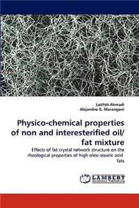 Physico-chemical properties of non and interesterified oil/fat mixture