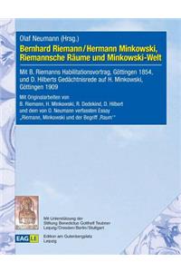 Bernhard Riemann / Hermann Minkowski, Riemannsche Räume und Minkowski-Welt