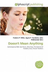 Doesn't Mean Anything