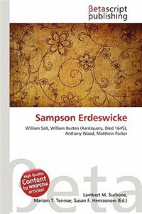 Sampson Erdeswicke