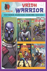 Raj comics by sanjay gupta | Vriddh Warior | Doga Vriddh Warrior Collection Set | Vriddh Warior, Golden Racer, Golden Hero, Old Is Gold|Paperback |