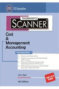 Scanner - Cost & Management Accounting (CS-Executive) For June 2018 Exams