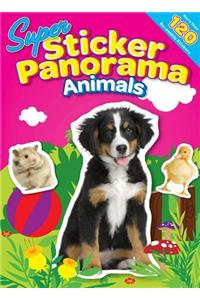 Super Sticker Panorama Animals