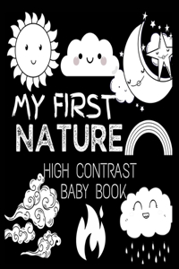 High Contrast Baby Book - Nature