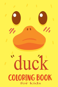 Duck Coloring book for Kids