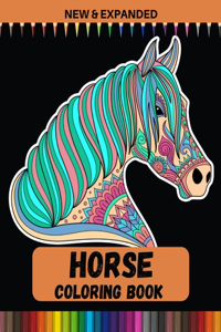 Horse Coloring Book (New & Expanded)