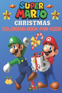 Super Mario Christmas Coloring Book For Kids