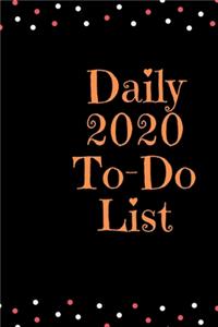 Daily 2020 To-Do List