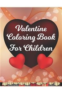 Valentine Coloring Book For Children