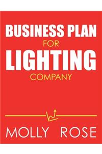 Business Plan For Lighting Company