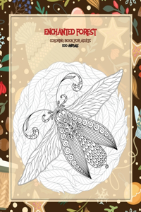 Coloring Book for Adults Enchanted Forest - 100 Animals