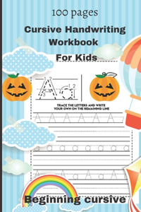 Cursive Handwriting Workbook For Kids